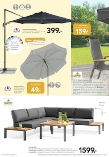 Sonnenschirm im Möbel Wallach Prospekt "SAISON-ERÖFFNUNG" mit 12 Seiten (Hildesheim)