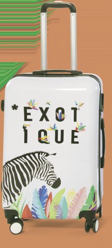 Valise exotique - Géant Casino à Clermont-Ferrand Valise exotique en promo chez Géant Casino Clermont-Ferrand à 34,90 €