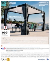 Pergola Angebote im Prospekt "JARDIN LÀ OÙ LA VIE SE CULTIVE" von Carrefour Pergola Angebote im Prospekt "JARDIN LÀ OÙ LA VIE SE CULTIVE" von Carrefour auf Seite 2