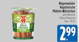 Vegetarische Mühlen Würstchen im Angebot bei EDEKA in Regensburg Vegetarische Mühlen Würstchen Angebote von Rügenwalder bei EDEKA Regensburg für 2,99 €