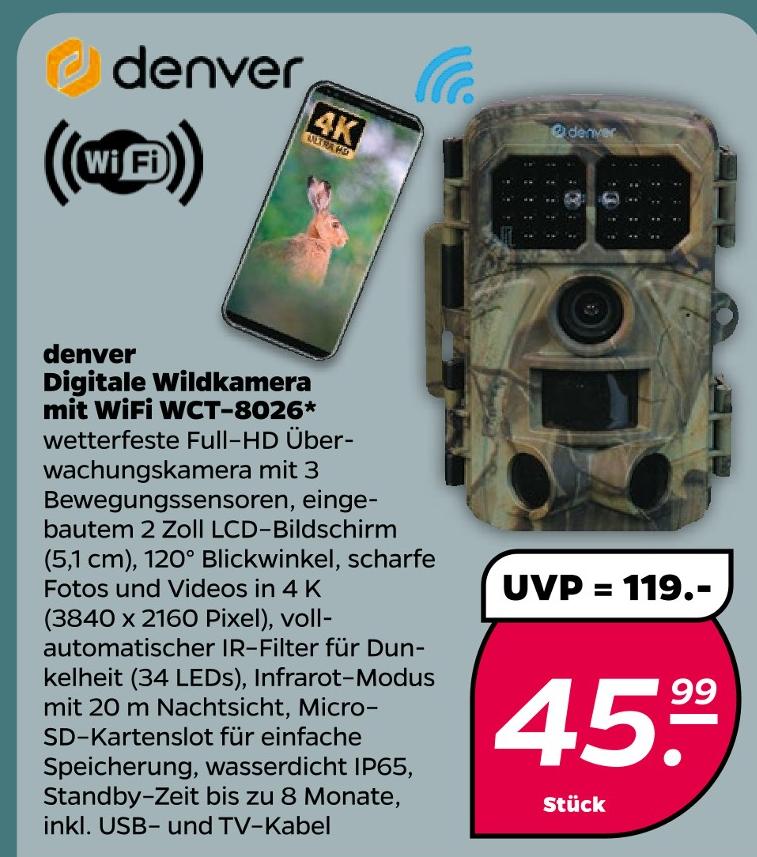 Digitale Wildkamera mit WiFi WCT-8026