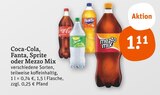 Softdrinks Angebote von Coca-Cola, Fanta, Sprite oder Mezzo Mix bei tegut Germering für 1,11 €