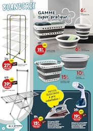 Offre Electroménager Linge dans le catalogue Maxi Bazar du moment à la page 24