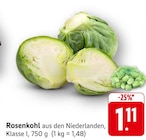 EDEKA Rheinau - Rosenkohl Angebot im Prospekt Rosenkohl bei EDEKA im Rheinau Prospekt für 1,11 €