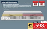 Aktuelle Matratze Angebote bei Zurbrüggen in Bremen Aktuelles Pulse 240 TTFK-Modelle Angebot bei Zurbrüggen in Bremen ab 598,00 €