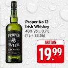 Irish Whiskey Angebote von Proper No 12 bei E center Albstadt für 19,99 €