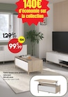 Table basse avec plateau relevant dans le catalogue Maxi Bazar
