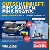 Aktueller EURONICS Elektromärkte Prospekt in Lippstadt und Umgebung, "GUTSCHEINHEFT. EINS KAUFEN. EINS GRATIS." mit 24 Seiten, 30.09.2025 - 12.10.2025