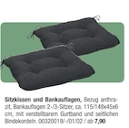 Sitzkissen und Bankauflagen Angebote bei Opti-Wohnwelt Bremen für 7,90 €