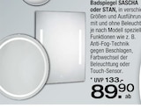Ostermann Bottrop - Badspiegel SASCHA oder STAN Angebot im Prospekt Badspiegel SASCHA oder STAN bei Ostermann im Bottrop Prospekt für 89,90 €