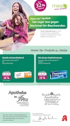 mea - meine apotheke Prospekt für Kulmbach: "Unsere Oktober-Angebote", 4 Seiten, 01.10.2025 - 31.10.2025