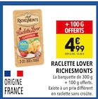 Supeco Laon - Promo Raclette Lover Promo Raclette Lover à 4,99 € dans le catalogue Supeco à Laon