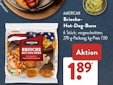 Brioche-Hot-Dog-Buns von American im aktuellen ALDI SÜD Prospekt für 1,89 €