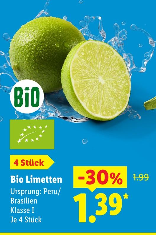 Bio Limetten