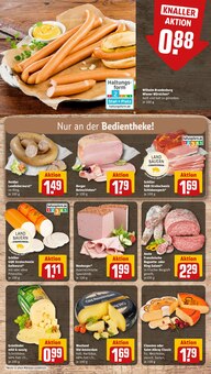 Wurst im REWE Prospekt "Dein Markt" mit 32 Seiten (Ingolstadt)