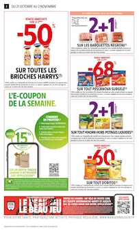 Catalogue Intermarché Contact de la semaine "TOUT VOTRE MAGASIN CONTRE LA VIE CHÈRE" avec 2 pages, valide du 21/10/2025 au 02/11/2025 pour Betschdorf et alentours Prospectus Intermarché Contact de la semaine "TOUT VOTRE MAGASIN CONTRE LA VIE CHÈRE" avec 2 pages, valide du 21/10/2025 au 02/11/2025 pour Betschdorf et alentours