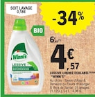 Lessive liquide ecolabel(2)(3)(4) - Winni's - E.Leclerc à Rouen Lessive liquide ecolabel(2)(3)(4) - Winni's en promo chez E.Leclerc Rouen à 4,57 €