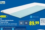 Aktuelles 7-Zonen-Hybridschaum-Topperauflage Angebot bei Lidl in Heilbronn ab 89,99 €