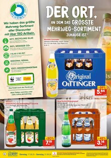 Saft im Netto Marken-Discount Prospekt "DER ORT, AN DEM DU IMMER AUSGEZEICHNETE PREISE FINDEST." mit 6 Seiten (Saarbrücken)