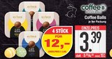 Coffee Balls Espresso Angebote von Coffee B bei EDEKA Augsburg für 3,39 €