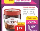 Nusspli von Zentis im aktuellen Netto Marken-Discount Prospekt für 1,49 €