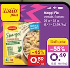 Maggi Fix Angebote bei Netto Marken-Discount Wolfsburg für 0,49 €