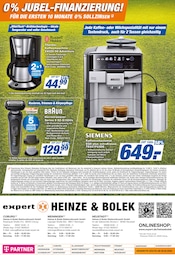 Kaffeevollautomat im expert Prospekt in Coburg Aktueller expert Prospekt mit Kaffeevollautomat, "Top Angebote", Seite 12