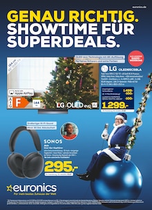 Aktueller EURONICS Prospekt "GENAU RICHTIG.SHOWTIME FÜR SUPERDEALS." Seite 1 von 12 Seiten