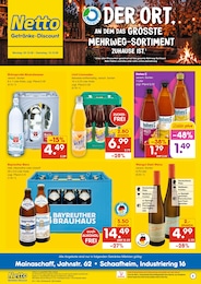 Netto Marken-Discount Prospekt für Aschaffenburg: "DER ORT, AN DEM DU IMMER AUSGEZEICHNETE PREISE FINDEST.", 6 Seiten, 05.10.2026 - 10.10.2026