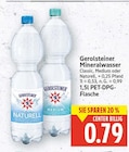 Mineralwasser Classic von Gerolsteiner für 0,79 € bei E center im Angebot Mineralwasser Classic von Gerolsteiner im aktuellen E center Prospekt