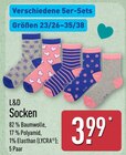 Socken von L&D im aktuellen ALDI Nord Prospekt für 3,99 €