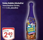 Alkoholfrei im Angebot bei GLOBUS in Zwickau Alkoholfrei Angebote von Robby Bubble bei GLOBUS Zwickau für 2,49 €