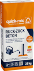RUCK-ZUCK BETON im Angebot bei BAUHAUS in Leverkusen RUCK-ZUCK BETON Angebote von quick-mix bei BAUHAUS Leverkusen für 7,85 €