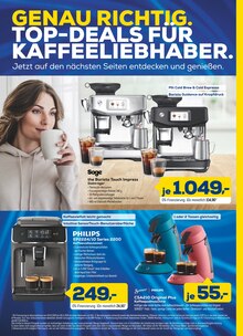 Kaffeevollautomat im aktuellen EURONICS Prospekt (Bielefeld) Kaffeevollautomat im EURONICS Prospekt "GENAU RICHTIG. SCHNÄPPCHEN FÜR ZUHAUSE." mit 14 Seiten (Bielefeld)