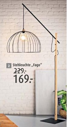 Stehleuchte „Fago“ bei porta Möbel in Osnabrück Stehleuchte „Fago“ im Angebot bei porta Möbel Osnabrück für 169,00 €