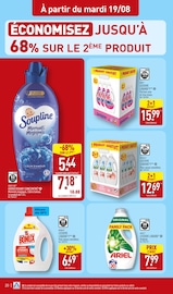 Ariel Angebote im Prospekt "PROPRETÉ ILLIMITÉE JUSQU'À -68% SUR LE 2ème" von Aldi auf Seite 20
