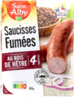 4 saucisses fumées - Saint Alby dans le catalogue Lidl