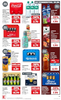 Coca Cola im aktuellen Kaufland Prospekt (Rastatt) Coca Cola im Kaufland Prospekt "Hier bin ich richtig" mit 63 Seiten (Rastatt)