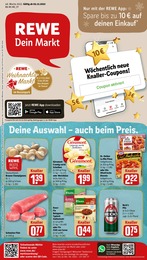 Supermarkt Prospekt von REWE Aschaffenburg REWE Prospekt: "Dein Markt", 17 Seiten, 05.12.2022 - 10.12.2022