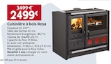 LaMaison.fr Saint-Clair-sur-l'Elle - Promo Cuisinière à bois Rosa Promo Cuisinière à bois Rosa à 2 499,00 € dans le catalogue LaMaison.fr à Saint-Clair-sur-l'Elle