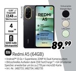Redmi A5 (64GB) bei MEDIMAX im Eberswalde Prospekt für 89,99 €