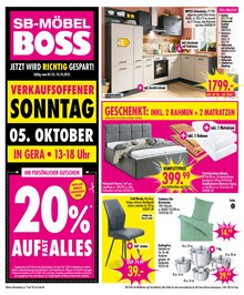 Aktueller SB Möbel Boss Prospekt