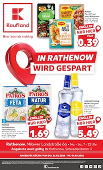 Kaufland Prospekt der Woche "Aktuelle Angebote" Seite 1, 26.02.2026 bis 04.03.2026 für Rathenow Aktueller Kaufland Prospekt "Aktuelle Angebote" Seite 1 von 78 Seiten für Rathenow