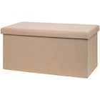 Banc de rangement en teddy XL - Action - Action Banc de rangement en teddy XL - Action à 12,95 € dans le catalogue Action