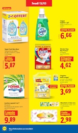 Offre Lessive Capsules dans le catalogue Lidl du moment à la page 24