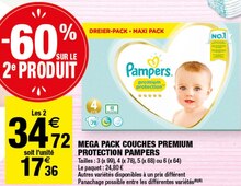Carrefour Market Mareuil-lès-Meaux - MEGA PACK OUCHES PREMIUM PROTECTION Promo MEGA PACK OUCHES PREMIUM PROTECTION dans le catalogue Carrefour Market "Maintenant et moins cher !" à Mareuil-lès-Meaux