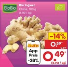 Bio Ingwer Angebote von BioBio bei Netto Marken-Discount Heidelberg für 0,49 €
