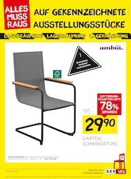Stuhl im XXXLutz Prospekt Stuhl im XXXLutz Prospekt "GRÖSSTE LAGERRÄUMUNG" auf Seite 7