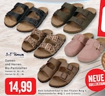 Aktuelles Damen- und Herren-Bio-Pantoletten Angebot bei Kaufhaus Stolz in Rostock ab 14,99 €