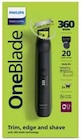 ONE BLADE PRO NOIR - PHILIPS - Intermarché à Massy ONE BLADE PRO NOIR - PHILIPS en promo chez Intermarché Massy à 49,99 €